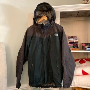 Mens NorthFace jacket with hood